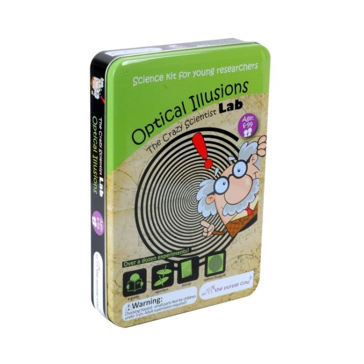 Iluzje optyczne - zestaw eksperymentów The Purple Cow
