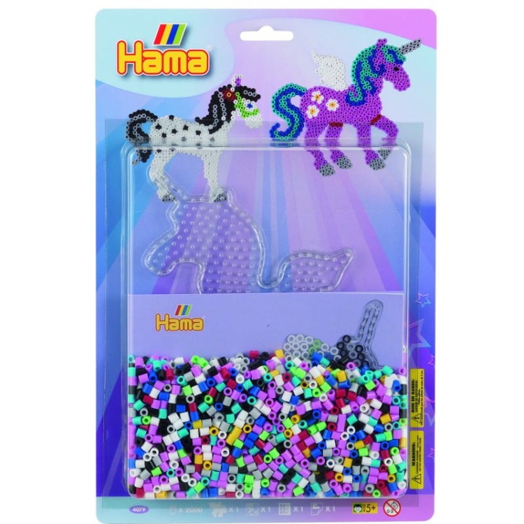 Blister KONIKI i PEGAZY do zaprasowania MIDI  HAMA 4079