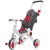 Spacerówka i rowerek trójkołowy 2w1 - Galileo Strollcycle - biało-czerwony