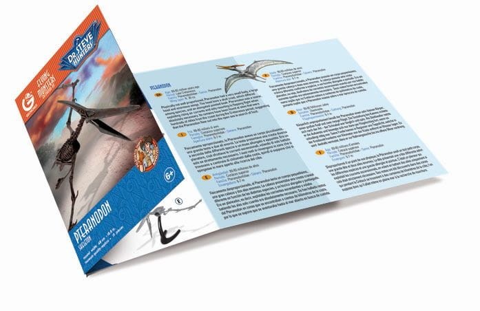 Szkielet PTERANODON 48 cm Wykopaliska dinozaur Geoworld 