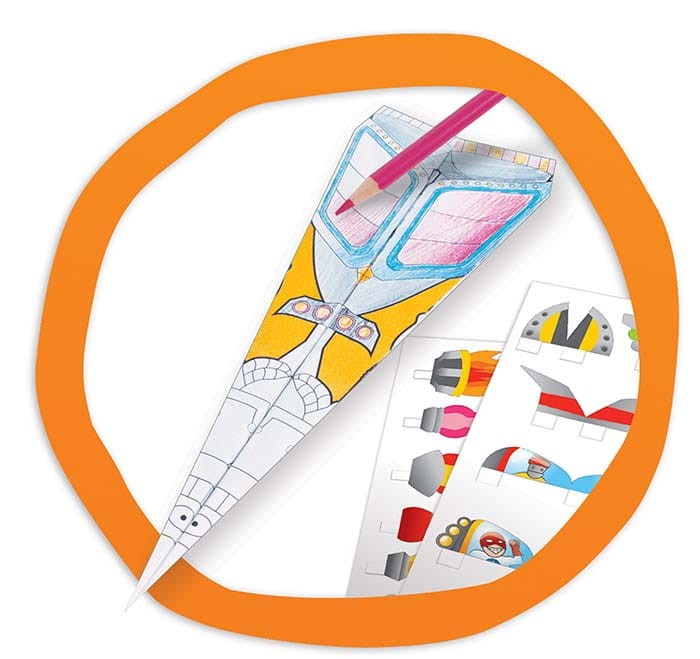 Notes origami KOMIKSOWE SAMOLOTY Artzooka