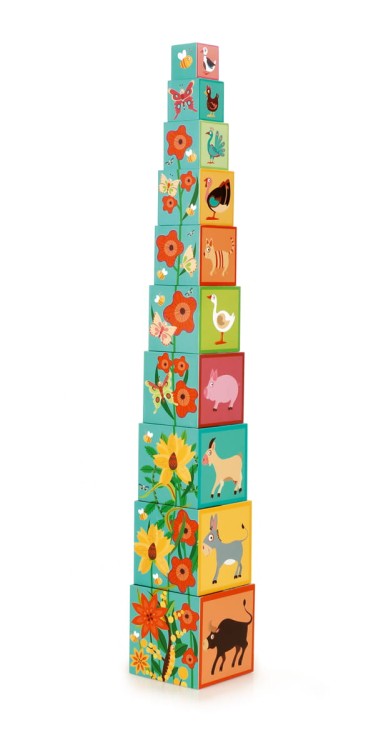 Kolorowa wieża FARMA 2 SCRATCH