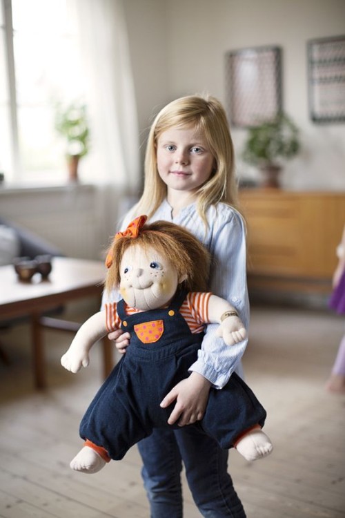 Lalka Anna 50 cm Rubens Barn uszyta ręcznie nowa