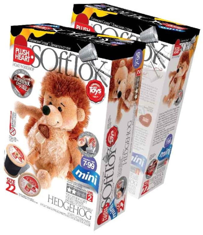 JEŻ pluszak do uszycia mini 22cm Elf Market