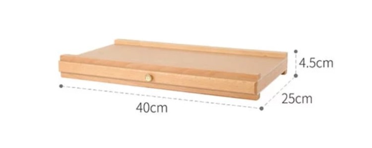 Kasetka z szufladką na pastele TS Stationery wymiary