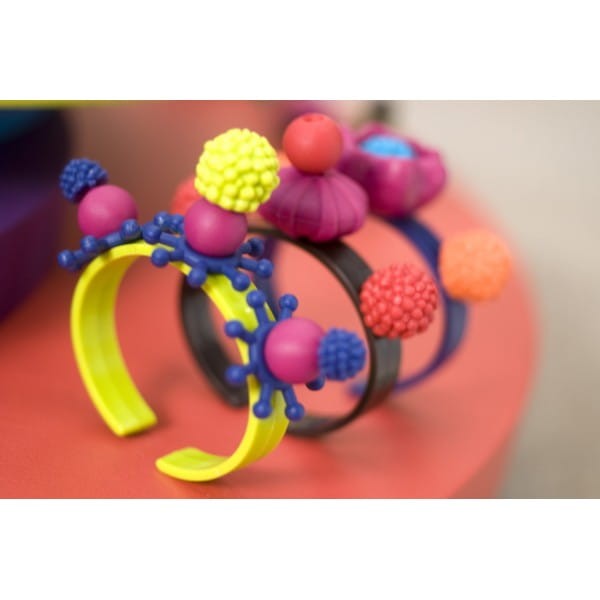 Zestaw 50el. do tworzenia biżuterii B.est TOYS - 6 wersji kolorystycznych