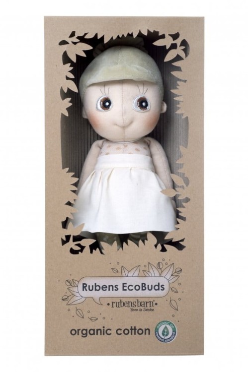 Lalka ręcznie szyta Iris 35 cm EcoBuds Rubens Barn dzieciak  