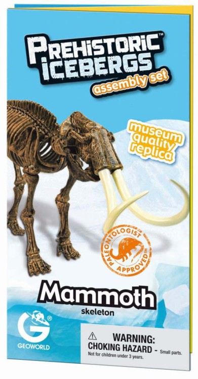 MAMUT góra lodowa Epoka Lodowcowa 26 cm szkielet Geoworld