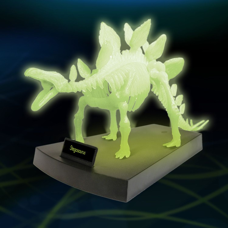 STEGOSAURUS model dinozaura świecący w ciemności Geoworld