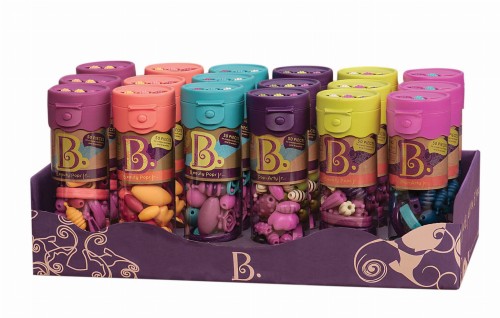 Zestaw 50el. do tworzenia biżuterii B.est TOYS - 6 wersji kolorystycznych