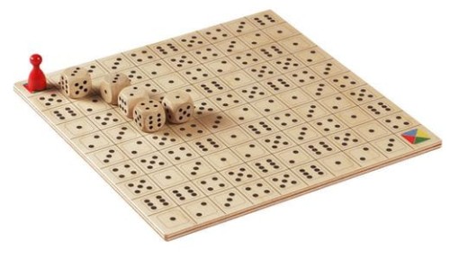 Tor kostki - drewniana gra strategiczna Dusyma