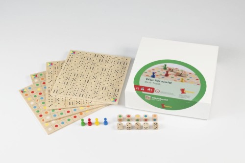 Tor kostki - drewniana gra strategiczna Dusyma