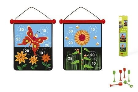 Magnetyczne dwustronne rzutki - dart rozmiar M - Scratch - Ogród