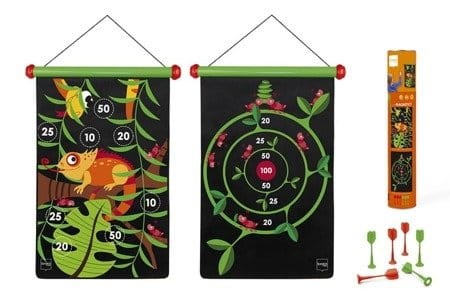 magnetyczne dwustronne rzutki dart  scratch - Kameleon