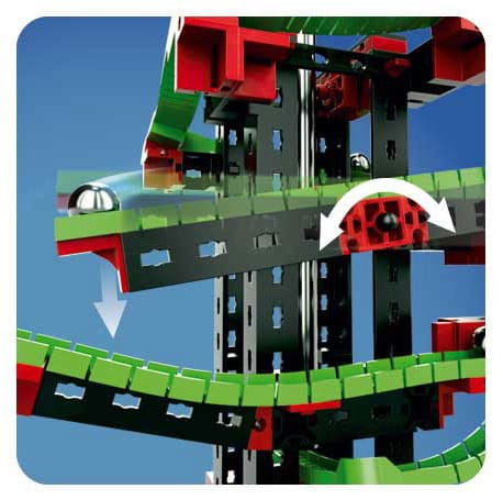 Tor dla kulek Dynamic S  3 modele 140 el. Fischertechnik