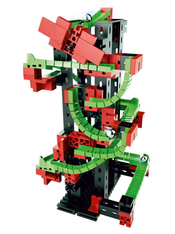 Tor dla kulek Dynamic S  3 modele 140 el. Fischertechnik