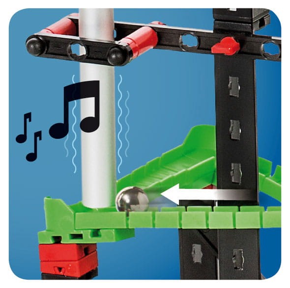 Tor dla kulek Dynamic M 4 modele 550 el. Fischertechnik