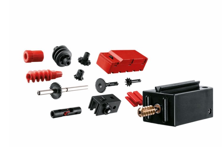 Silnik elektryczny XS - klocki konstrukcyjne 45 el. Fischertechnik