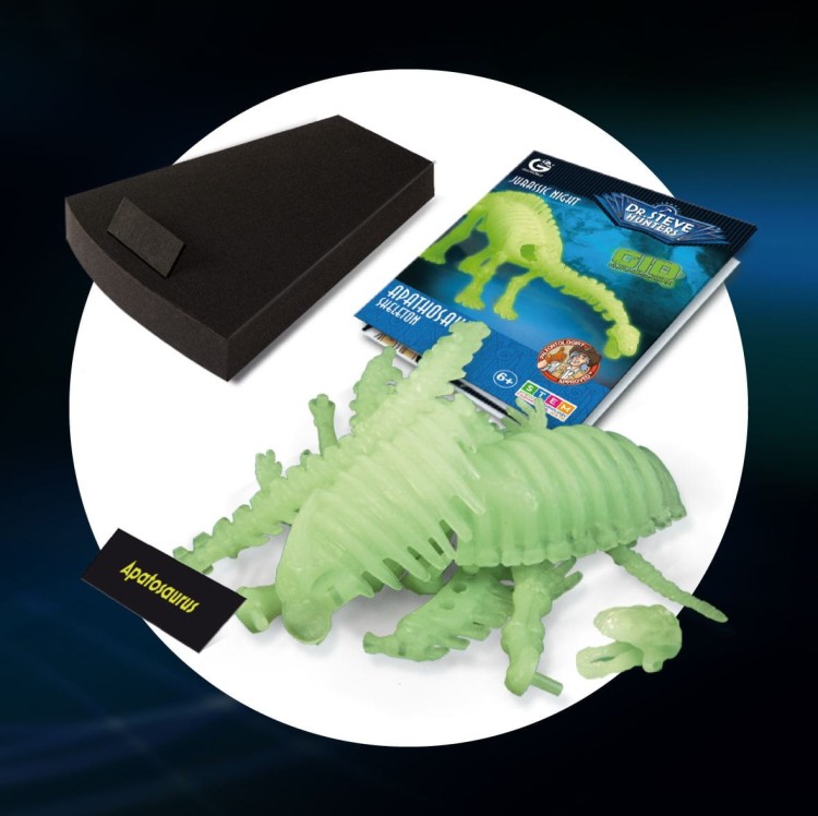 APATOSAUR model dinozaura świecący w ciemności Geoworld