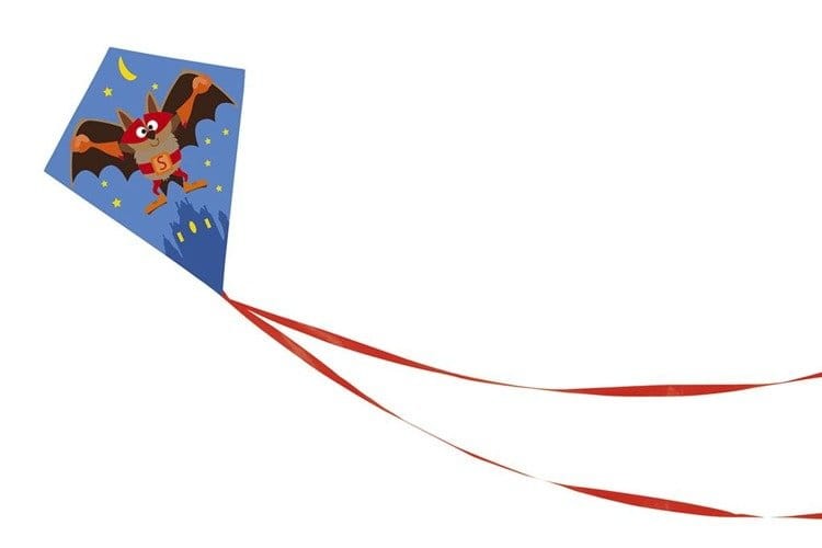 Latawiec klasyczny superbohater scratch