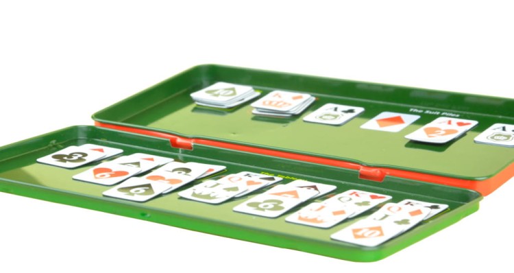 Pasjans  - gra magnetyczna podróżna The Purple Cow