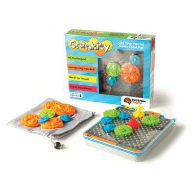 Łamigłówka Crankity Kółka Zębate - Fat Brain Toys