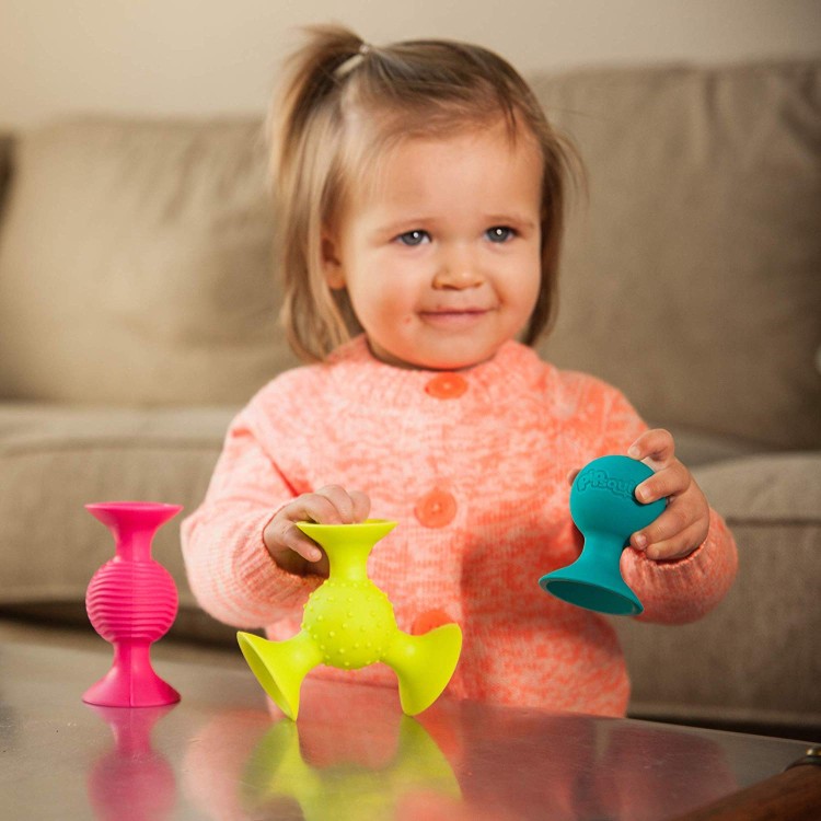 Gryzaki - przyssawki - 3 szt.  - Fat Brain Toys