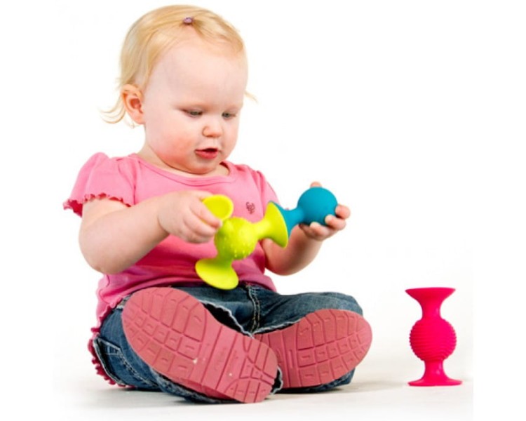 Gryzaki - przyssawki - 3 szt.  - Fat Brain Toys