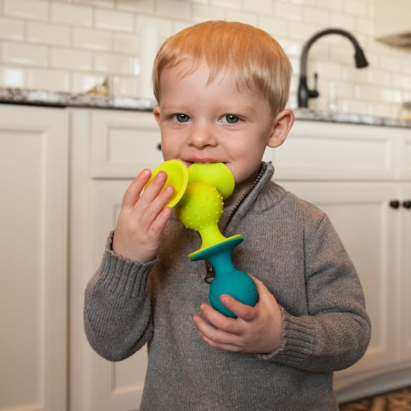 Gryzaki - przyssawki - 3 szt.  - Fat Brain Toys