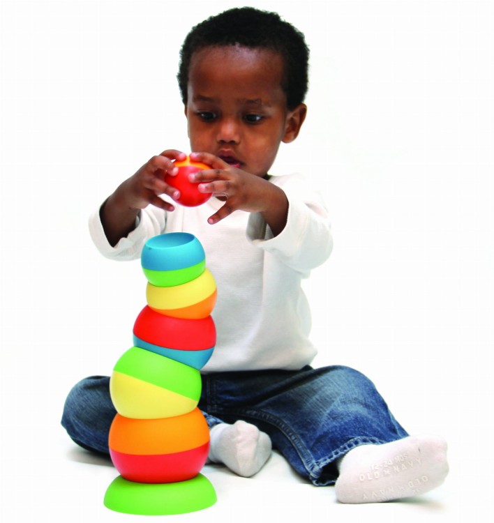 Kule Tobbles - wieża - Fat Brain Toys