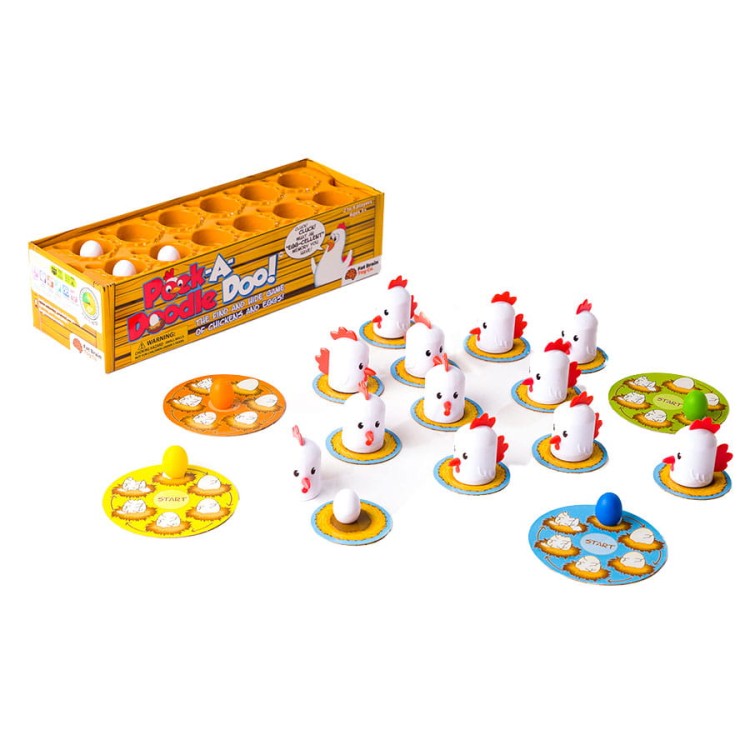 Kurnik - gra memory Peek-A-Doodle Doo Fat Brain Toys