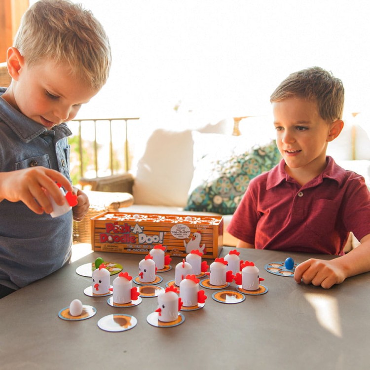 Kurnik - gra memory Peek-A-Doodle Doo Fat Brain Toys