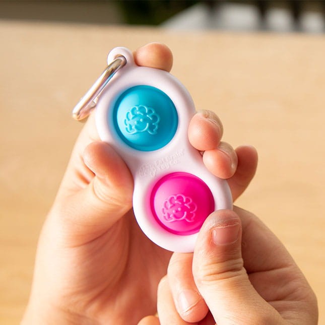 Breloczek bąbelki Dimpl - zabawka antystresowa - Fat Brain Toys
