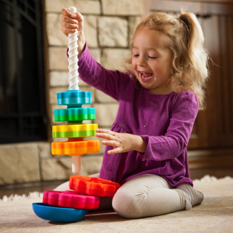 Zakręcona wieża SpinAgain - Fat Brain Toys