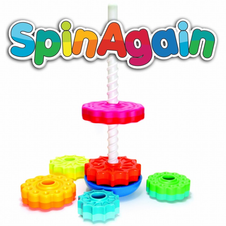 Zakręcona wieża SpinAgain - Fat Brain Toys