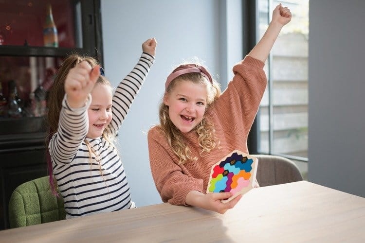 Gra logiczna Puzzzzzzzzzle od pszczółki BS Toys