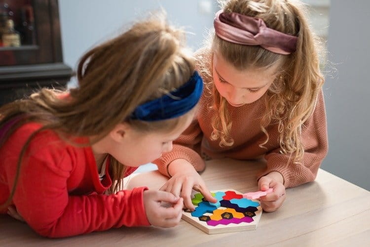 Gra logiczna Puzzzzzzzzzle od pszczółki BS Toys