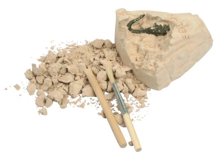 Duża figurka dinozaura - wykopalisko z wulkanu Bones&more