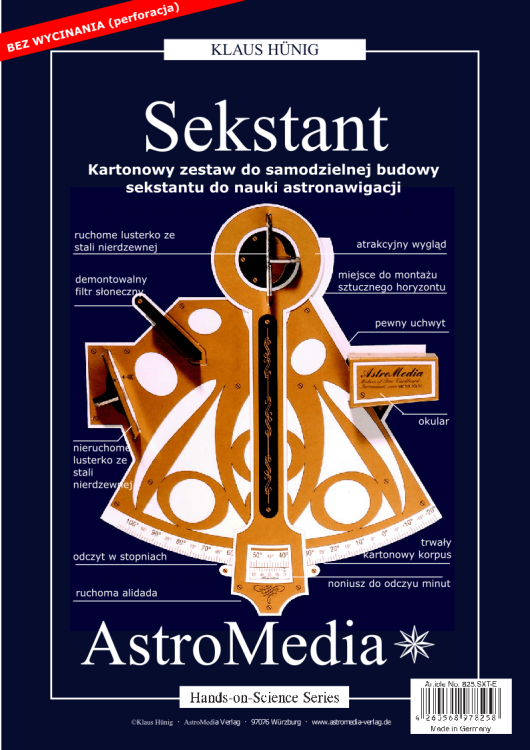 Sekstant - przyrząd do nauki astronawigacji AstroMedia