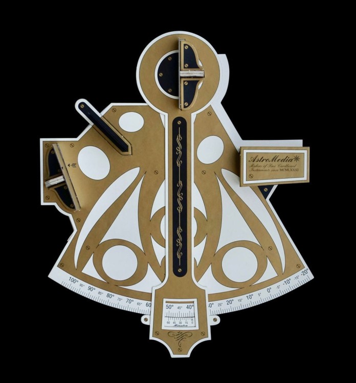 Sekstant - przyrząd do nauki astronawigacji AstroMedia