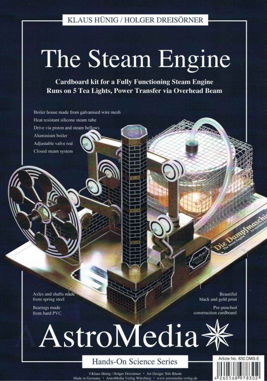 Maszyna parowa - DIY - AstroMedia