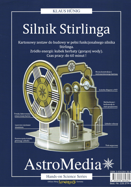 Silnik Stirlinga - DIY - AstroMedia