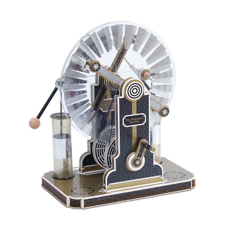 Maszyna elektrostatyczna Wimshurst - DIY - AstroMedia