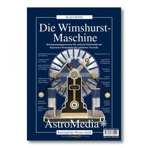 Maszyna elektrostatyczna Wimshurst - DIY - AstroMedia