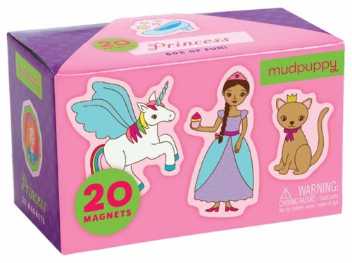  Tekturowe magnesy KSIĘŻNICZKI Mudpuppy