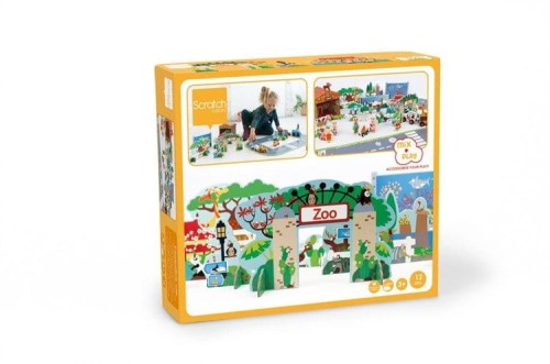 Życie w ZOO - makieta - Scratch