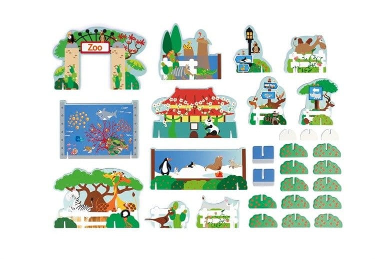 Życie w ZOO - makieta - Scratch