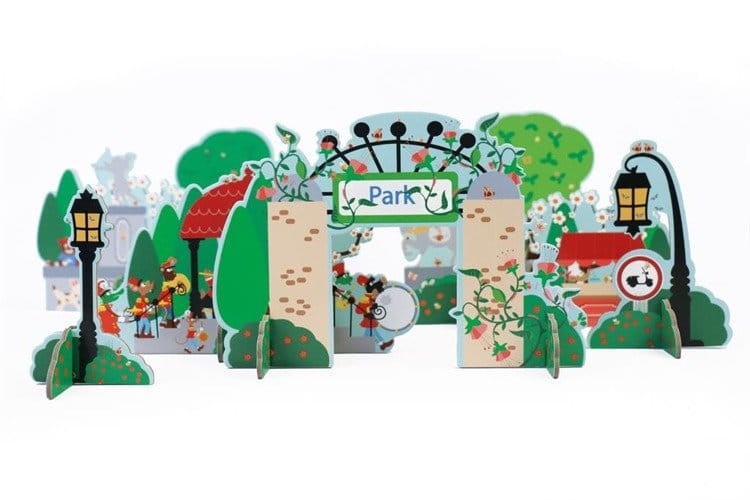 Życie w parku - makieta - Scratch