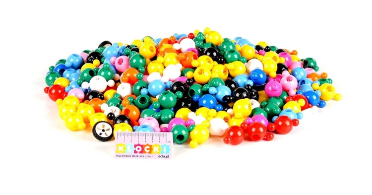 Klocki konstrukcyjne - Zwierzęta - 308 el. - Loowi