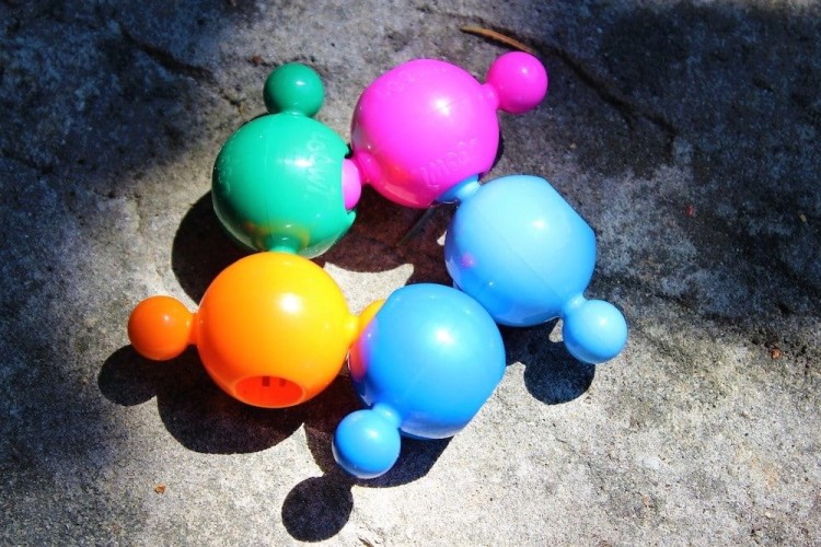 Klocki konstrukcyjne - Zwierzęta - 308 el. - Loowi